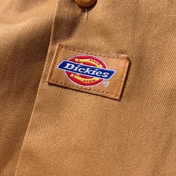 Dickies Tannish Button down Work shirt Sz 2XL - Picture 4 of 4